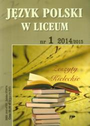 Język Polski w Liceum nr 1 2014/2015. Wydawca: Wydawnictwo Pedagogiczne ZNP. Dadada.pl Opakowanie Język Polski w Liceum nr 1 2014/2015