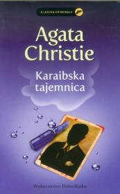 Karaibska tajemnica. Autor: Agatha Christie. Dadada.pl Okładka książki Karaibska tajemnica