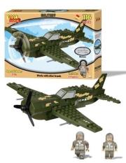 Opakowanie Klocki Best Lock Samolot wojskowy 116 elementów