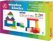 Opakowanie KLOCKI DREWNIANE MINI KOLOROWE