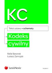 Kodeks cywilny ze schematami. Autor: Baranek Rafał, Zamojski Łukasz. Dadada.pl Okładka książki Kodeks cywilny ze schematami