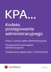 Opakowanie Kodeks postępowania administracyjnego Prawo o ustroju sądów administracyjnych Postępowanie przed sądami administracyjnymi