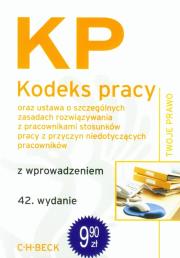 Okładka książki Kodeks pracy z wprowadzeniem