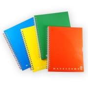 Opakowanie Kołobrulion A4 Pigna Monocromo w kratkę 70 kartek mix kolorów