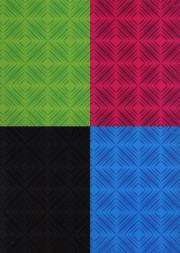 Opakowanie Kołozeszyt A45 Top-2000 w kratkę 80 kartek zamykany na gumkę mix