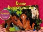 Konie Książka z puzzlami. Autor: praca zbiorowa. Dadada.pl Okładka książki Konie Książka z puzzlami