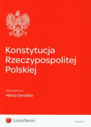 Konstytucja Rzeczypospolitej Polskiej. Autor: Derlatka Maria. Dadada.pl Okładka książki Konstytucja Rzeczypospolitej Polskiej