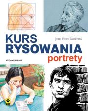 Kurs rysowania - Portrety. Autor: Lamerand Jean-Pierre. Dadada.pl Okładka książki Kurs rysowania - Portrety
