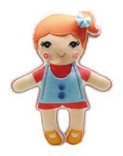 Opakowanie Lalka przytulanka Ola