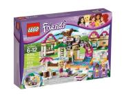 Lego Friends Basen w Heartlake. Wydawca: Alegoria. Dadada.pl Opakowanie Lego Friends Basen w Heartlake