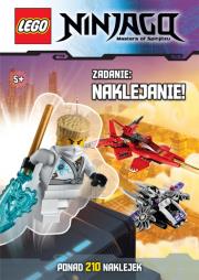 Okładka książki Lego Ninjago. Zadania: naklejanie!