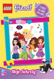 LEGO ® Friends. Moje sekrety. Autor: Opracowanie zbiorowe. Dadada.pl Okładka książki LEGO ® Friends. Moje sekrety