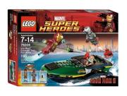 Lego Superheroes Iron Man: Bitwa o port. Wydawca: Alegoria. Dadada.pl Opakowanie Lego Superheroes Iron Man: Bitwa o port