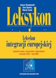 Okładka książki Leksykon integracji europejskiej CD