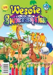 Okładka książki Malowanka Wesołe Zwierzątka 5