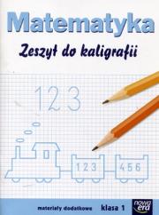 Okładka książki Matematyka 1 Zeszyt do kaligrafii