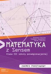 Okładka książki Matematyka LO 3 podr ZP w.2014 SENS