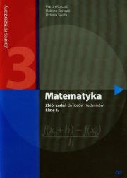 Matematyka LO 3 zbiór zadań ZR NPP w.2014 OE. Autor: Kurczab Marcin, Kurczab Elżbieta, Świda Elżbieta. Dadada.pl Okładka książki Matematyka LO 3 zbiór zadań ZR NPP w.2014 OE