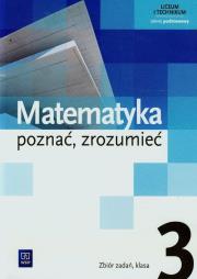 Okładka książki Matematyka LO Poznać... 3 zb Z.P NPP w.2014 WSiP
