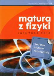 Matura z fizyki lata 2005-2010. Wydawca: Zamkor. Dadada.pl Opakowanie Matura z fizyki lata 2005-2010