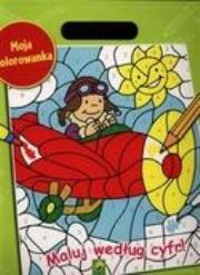 Moja kolorowanka XXL. Maluj według cyfr!. Autor: Judita Langer S.L.. Dadada.pl Okładka książki Moja kolorowanka XXL. Maluj według cyfr!