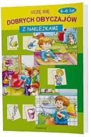 Okładka książki Naklejanki - Uczę się dobrych obyczajów SIEDMIORÓG