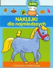 Okładka książki Naklejki dla najmłodszych - 4 lata