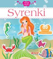Naklejki iskierki. Syrenki. Autor: Opracowanie zbiorowe. Dadada.pl Okładka książki Naklejki iskierki. Syrenki