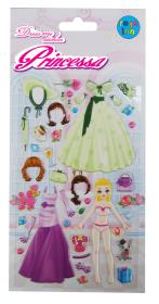 Okładka książki Naklejki  Princessa Dress me