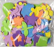 Naklejki z pianki stokrotki 120szt. Autor: KSPI-021. Dadada.pl Okładka książki Naklejki z pianki stokrotki 120szt