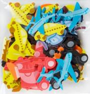 Naklejki z pianki transport 53szt. Autor: KSPI-063. Dadada.pl Okładka książki Naklejki z pianki transport 53szt