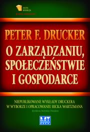 Okładka książki O zarządzaniu, społeczeństwie i gospodarce