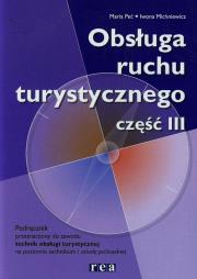 Okładka książki Obsługa ruchu turystycznego część 3 Podr. REA-WSiP