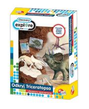Opakowanie Odkryj Triceratopsa i dinozaury opancerzone
