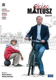 Ojciec Mateusz seria 3. Autor: Artur Żmijewski, Tamara Arciuch, Rozdejczer Maciej. Dadada.pl Okładka książki Ojciec Mateusz seria 3