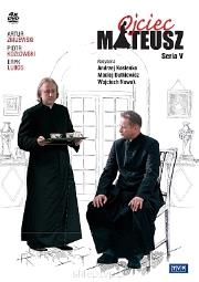 Ojciec Mateusz seria 5 film DVD. Autor: Artur Żmijewski, Tamara Arciuch, Kinga Preis. Dadada.pl Okładka książki Ojciec Mateusz seria 5 film DVD
