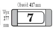 Opakowanie Okładka książkowa nr 7 (50 szt)