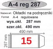 Okładka książki Okładka na podr A4 regulowana nr 15 (50szt) NARNIA