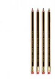 Okładka książki Ołówek NORIS z gumką 122 HB RT opakowanie 12 szt