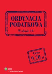 Ordynacja podatkowa. Autor: praca zbiorowa. Dadada.pl Okładka książki Ordynacja podatkowa