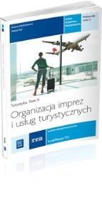 Okładka książki Organizacja imprez i usług turystycznych REA- WSiP