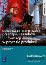 Organizowanie i monitorowanie przepływu zasobów.... Autor: Daria Cybulska, Magda Ligaj. Dadada.pl Okładka książki Organizowanie i monitorowanie przepływu zasobów...