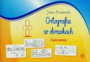 Okładka książki Ortografia w obrazkach. Ćwiczenia Harmonia