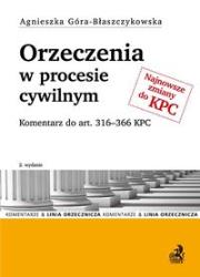 Okładka książki Orzeczenia w procesie cywilnym
