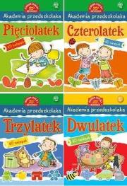 Okładka książki Pakiet akademia przedszkolaka od 2-5 lat