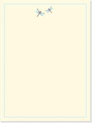 Opakowanie Papeteria Niebieska ważki