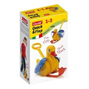 Pchanka kaczka flap. Autor: Zabawka. Dadada.pl Okładka książki Pchanka kaczka flap