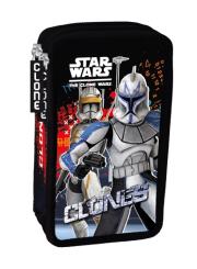 Opakowanie Piórnik podwójny Star Wars Clone Wars z wyposażeniem