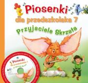 Okładka książki Piosenki dla przedszkolaka 7 Przyjaciele Skrzata
