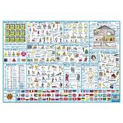 Opakowanie Podkład na biurko. Słownik planszowy oklejany polsko-niemiecki